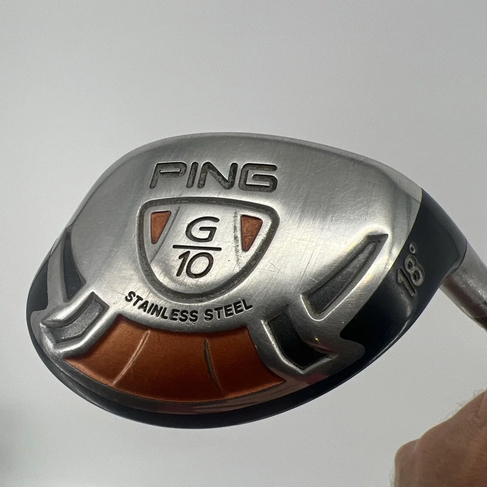 PING G10 18° Men's RH Hybrid Soft Regular TFC 129 Graphite Shaft